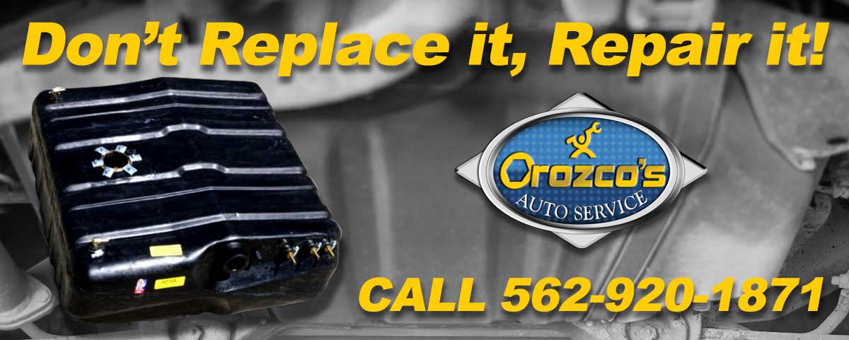San Diego plastic gas tank repair